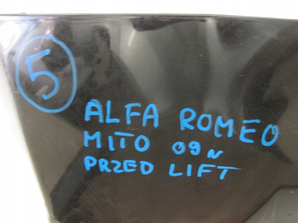 Бампер задняя задний alfa romeo mito 09r przed liftem 156078599 Недорого