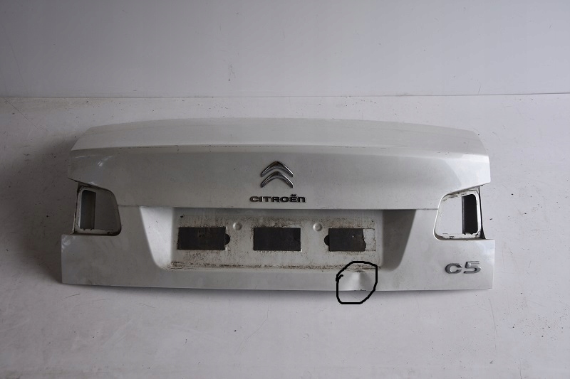 фото №1, Citroen c5 iii кришка багажника задня