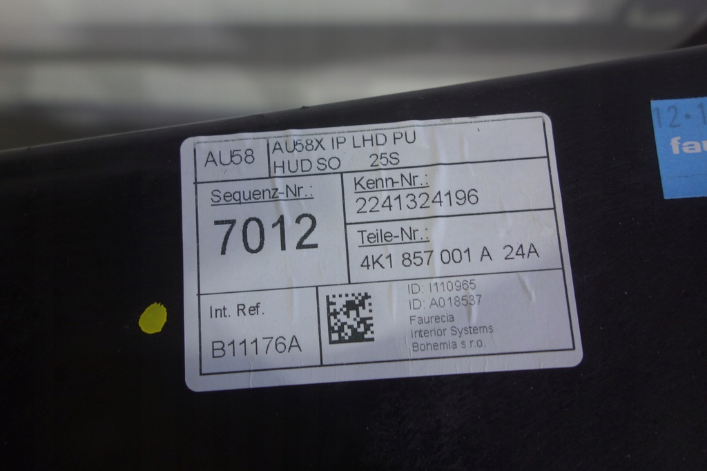 фото №9, Панель приладів панель приладів консоль audi a6 c8 проекційний дисплей 4k1857067a