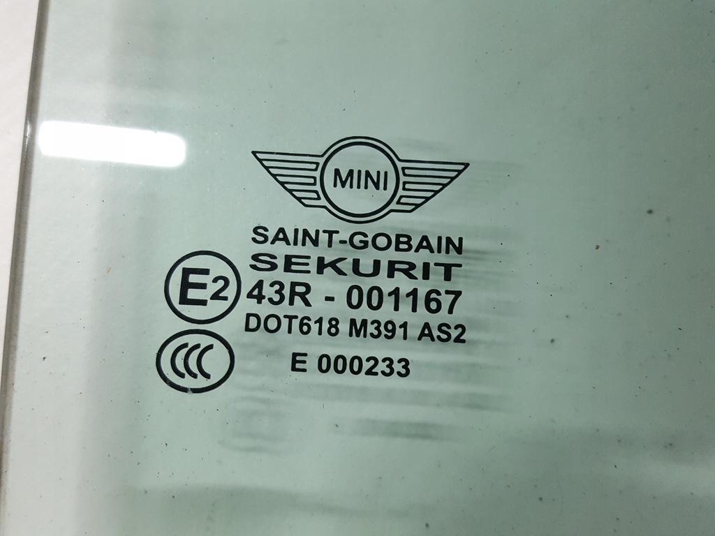 фото №2, Mini cooper r58 13r скло двері права