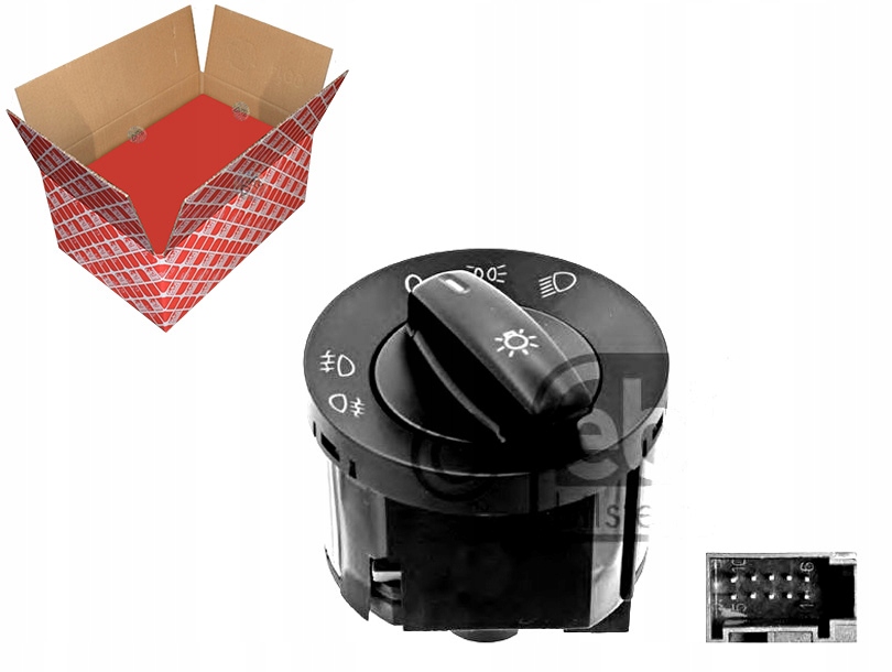 фото №1, Вимикач перемикач світла vw eos 2.0 tdi 1f7