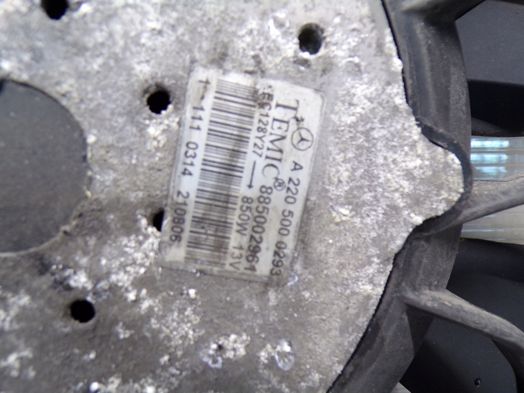 фото №5, Вентилятор радіатора mercedes w164 ml x164 gl w251 1645000093