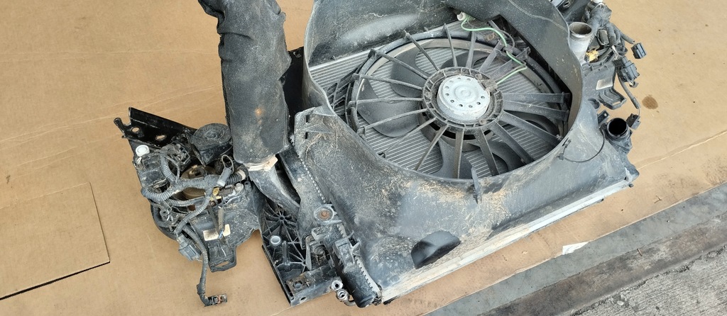 фото №7, Pas передний радиатор jeep wrangler jk 2.8 crd оригинал eu комплект радиатор