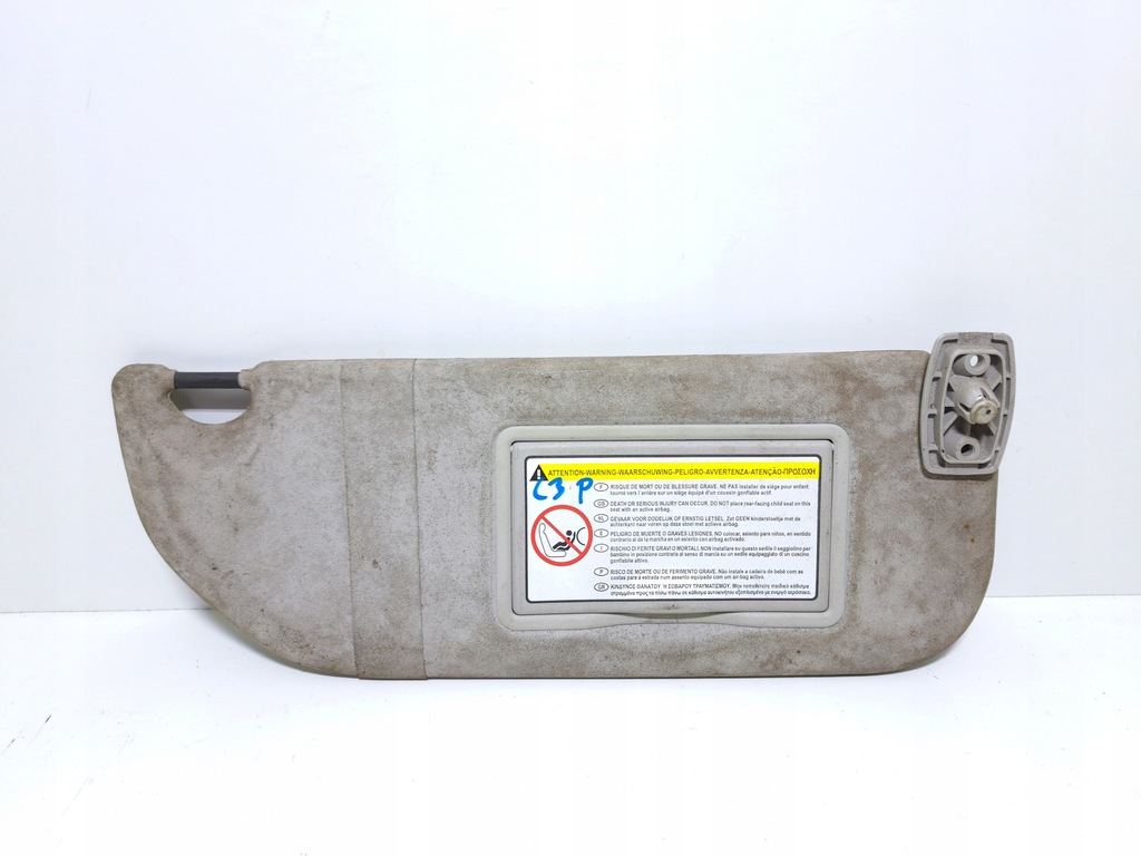 фото №1, Citroen c2 c3 i козырёк защита солнцезащитная козырёк правая