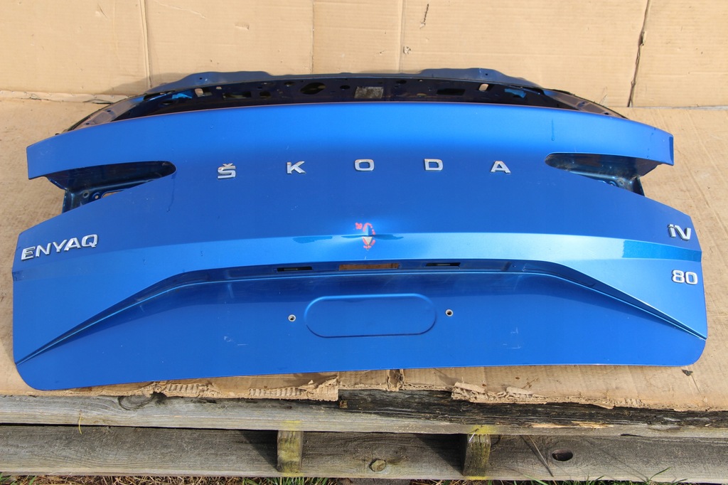 фото №6, Skoda enyaq 5lg кришка багажника задня багажника bardzo ładna 5lg827159