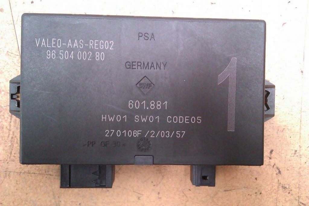 фото №1, Модуль pdc citroen c8 9650400880