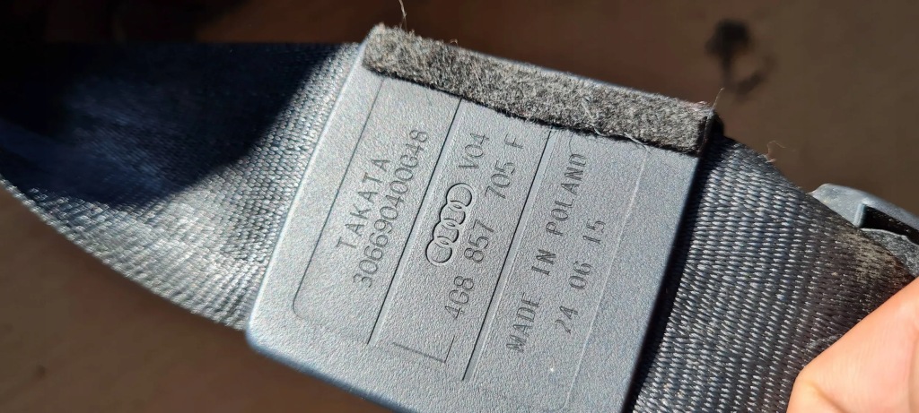 A6 c7 4g рестайлинг  ремень безопасности левое  перед 15r 4g8857705f Цена