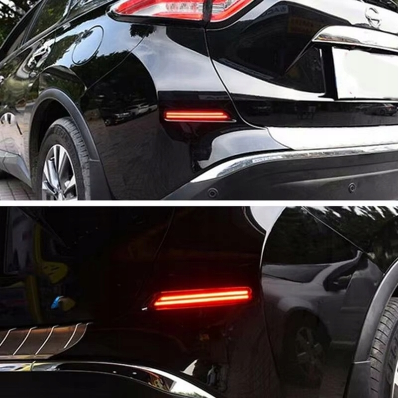 фото №3, Nissan murano z52 2015 2019- противотуманные eu задняя задние led комплект l+r