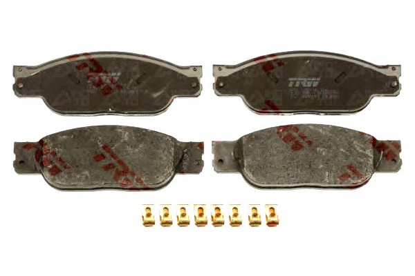 фото №1, Trw гальмівні колодки гальмівні jaguar перед s-type 02- trw