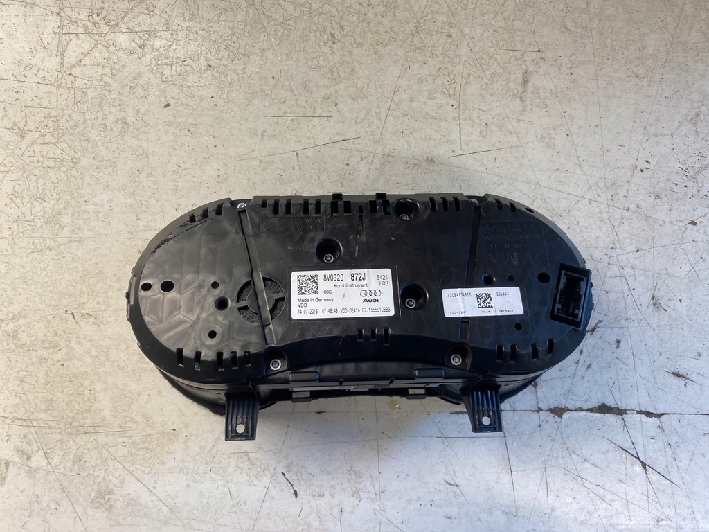 фото №13, Audi a3 8v счетчик приборы 8v0920872j
