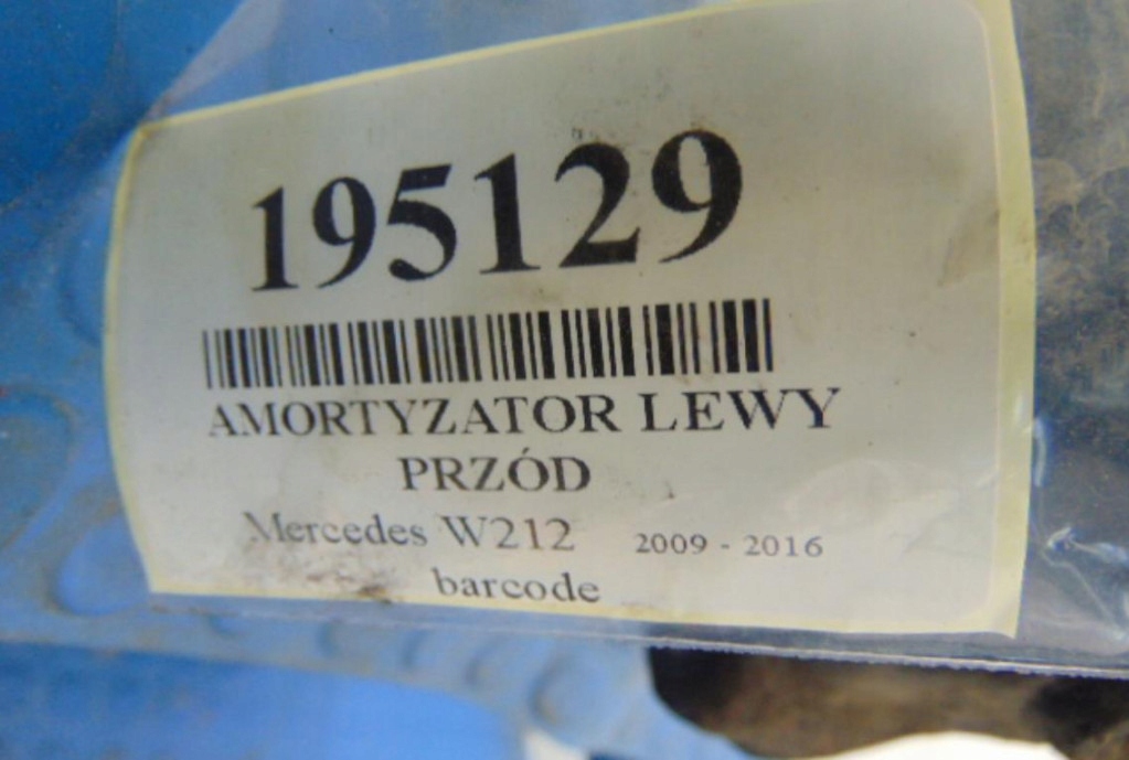 фото №8, Mercedes w212 амортизатор левый перед a2123203613