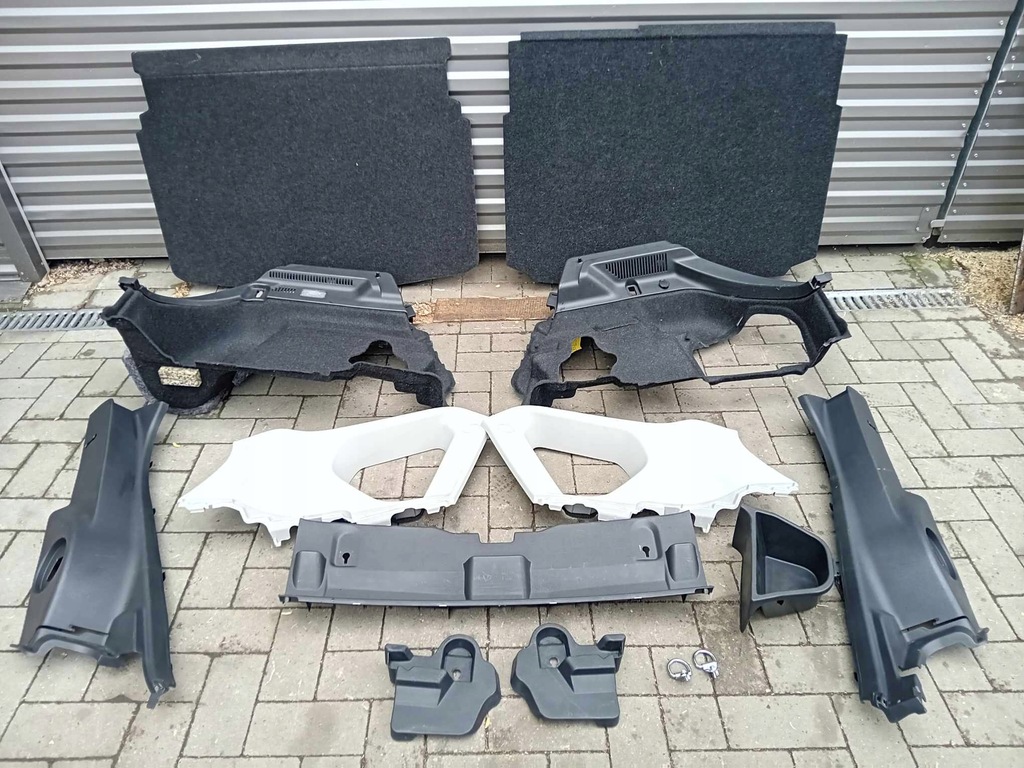 фото №1, Toyota auris ii оббивка багажника обшивки підлога гібрид