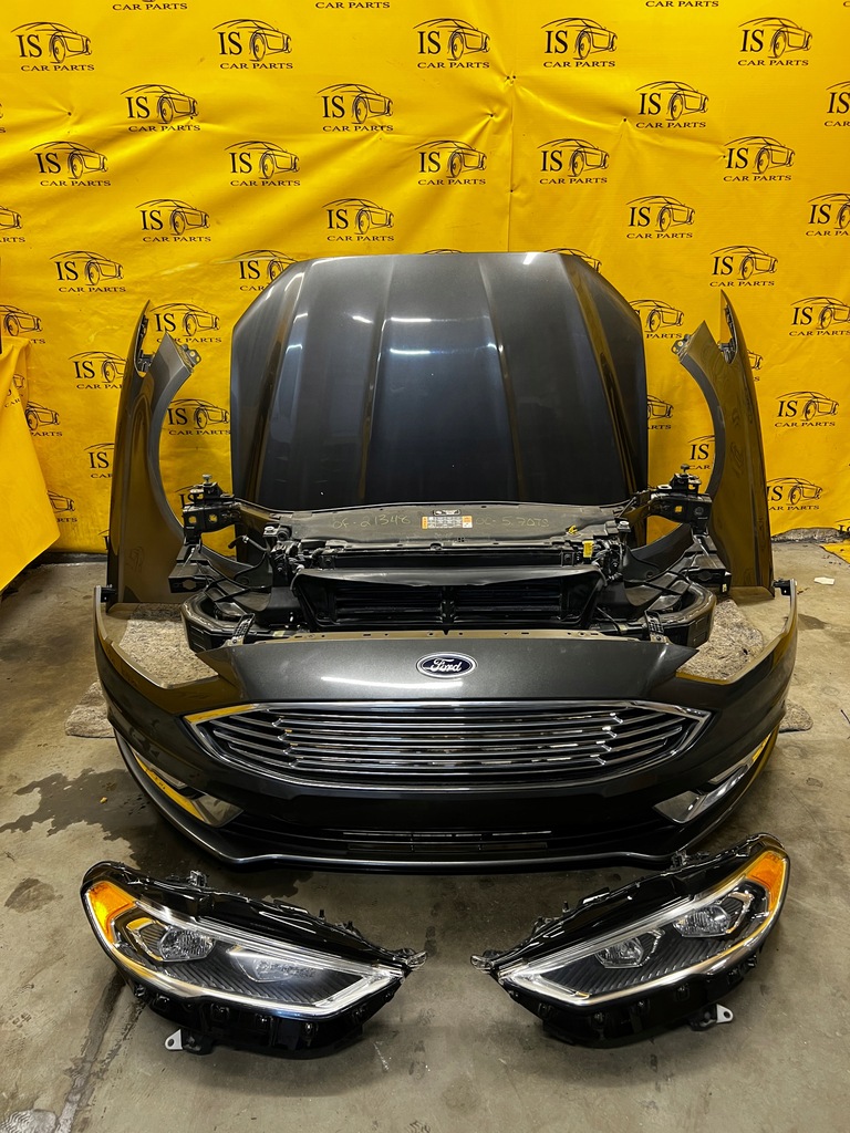 фото №1, Kompletny перед капот бампер радіатор led ford fusion 2017 lift usa