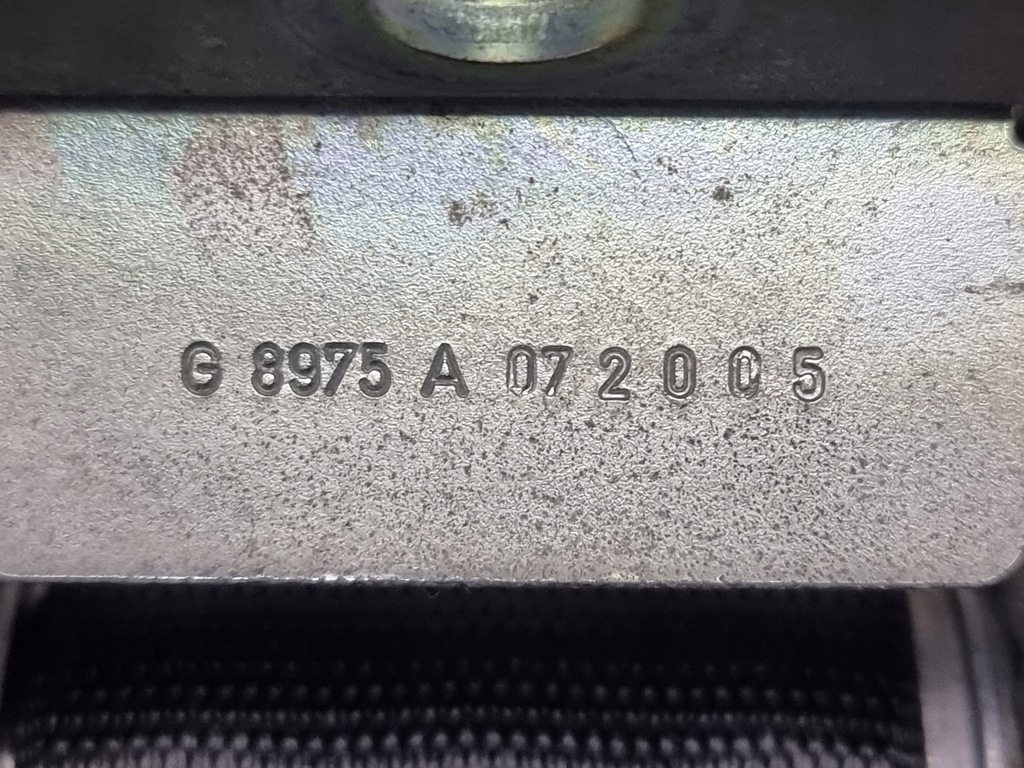 фото №11, Pas безопасности левый правый задняя оригинальный номер 607051100b bmw serii 1 e87 07r