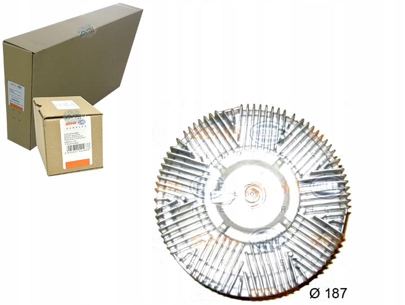 фото №1, Вязкостная муфта сцепление вязкостная behr hella lk031 7200