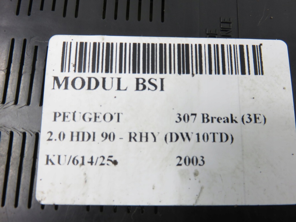 Bsi peugeot 307 break 3e 2.0 hdi 90 - rhy dw10td 9651196980a в Україні