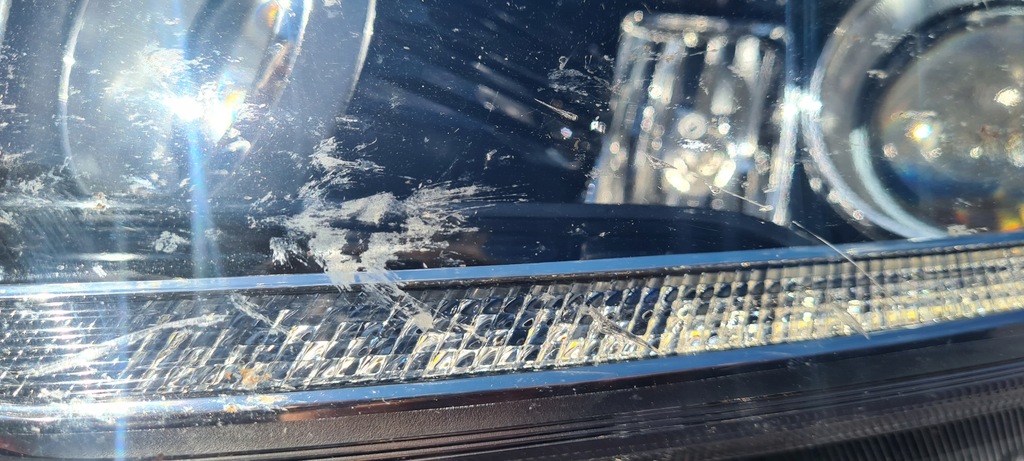 фото №8, Фара левый led kia optima 15- обычная линза