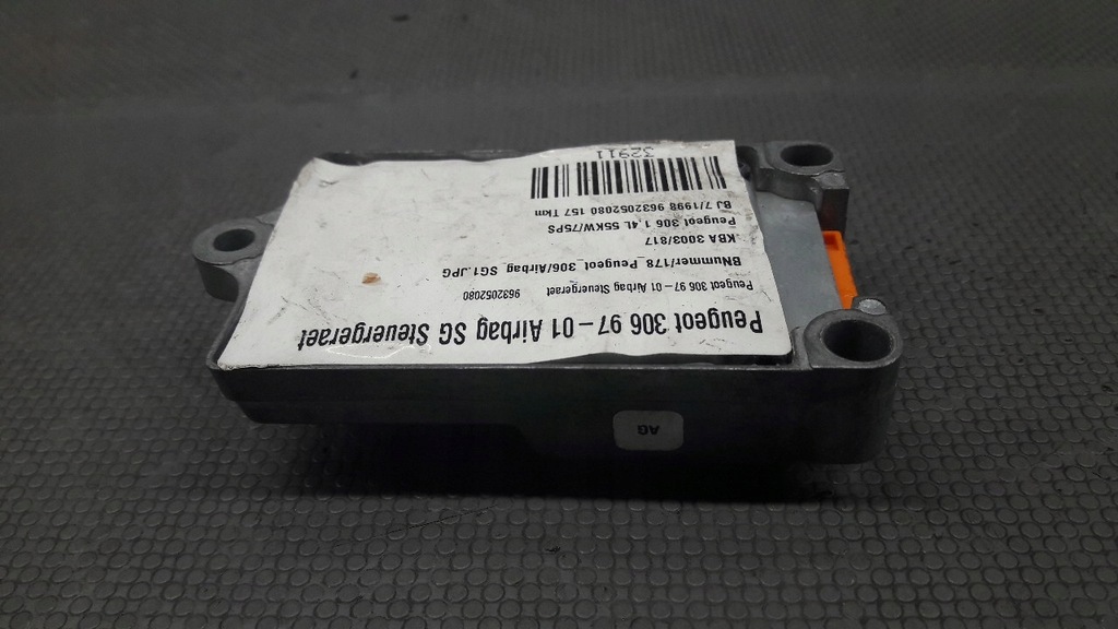 фото №8, 550572000 датчик подушка безопасности peugeot 306