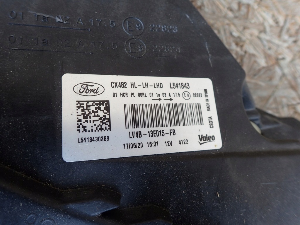 Фара левая левый full led ford kuga mk3 3 dfk 19- Недорого