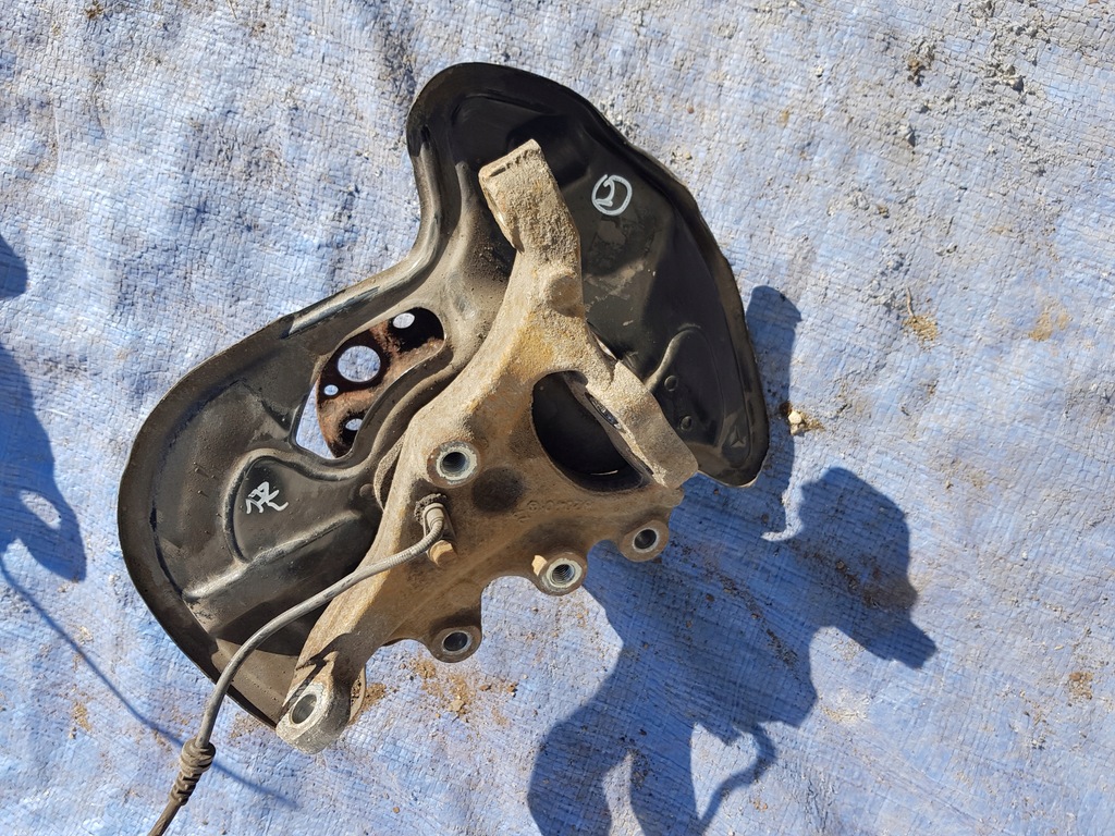 фото №4, Поворотный кулак левый перед mercedes slk slc r172 w172 ступица