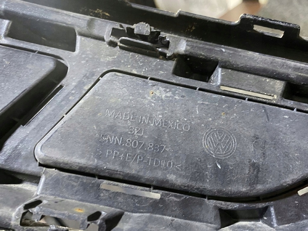 фото №9, Vw tiguan ii r-line lift накладка спойлер бампера задняя 5nn807837