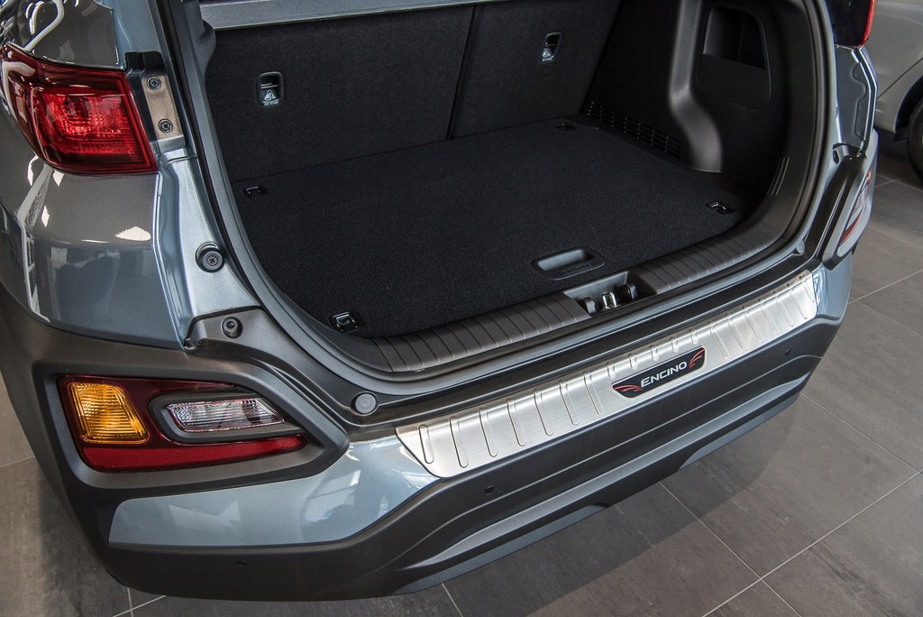 фото №9, Hyundai kona 2017+ захисна молдинг бампера заднього