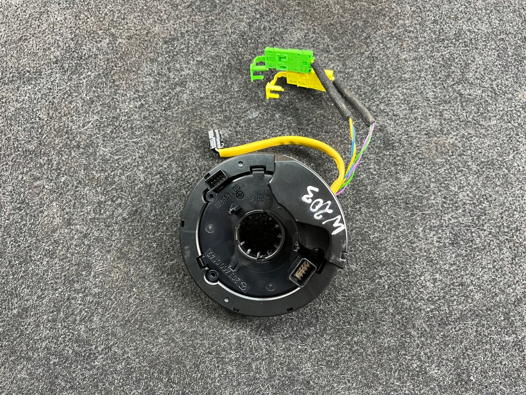 фото №5, Mercedes w203 стрічка шлейф датчик подушка безпеки 0025421918 08