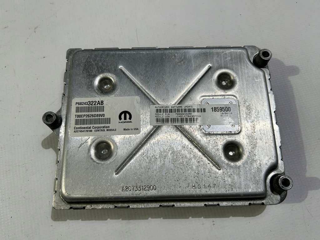 фото №8, Бортовий комп'ютер блок керування двигуна ecu dodge durango 5.7 hemi 2014-