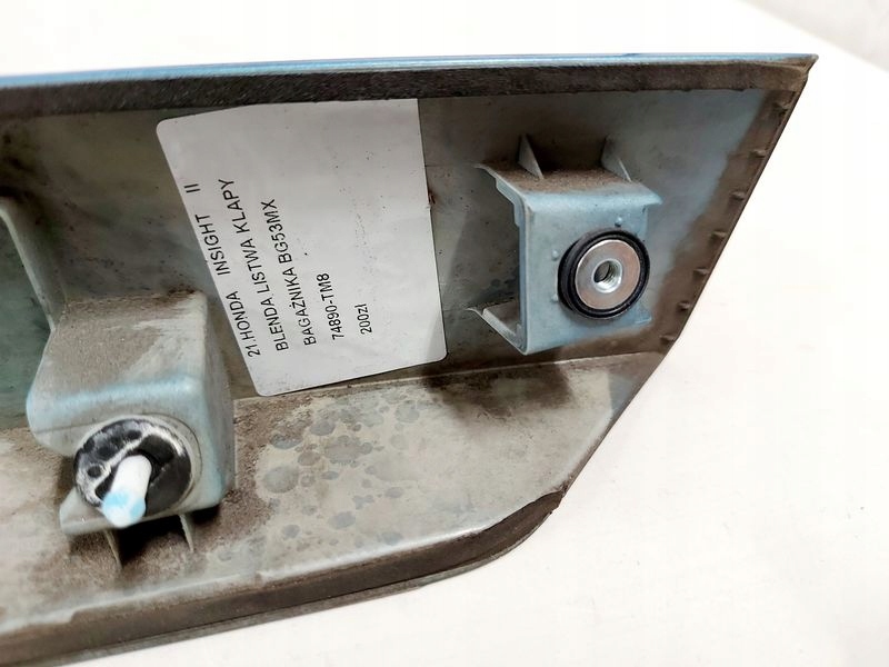 фото №8, Honda insight ii накладка молдинг крышки крышки багажника задняя bg53mx 74890-tm8