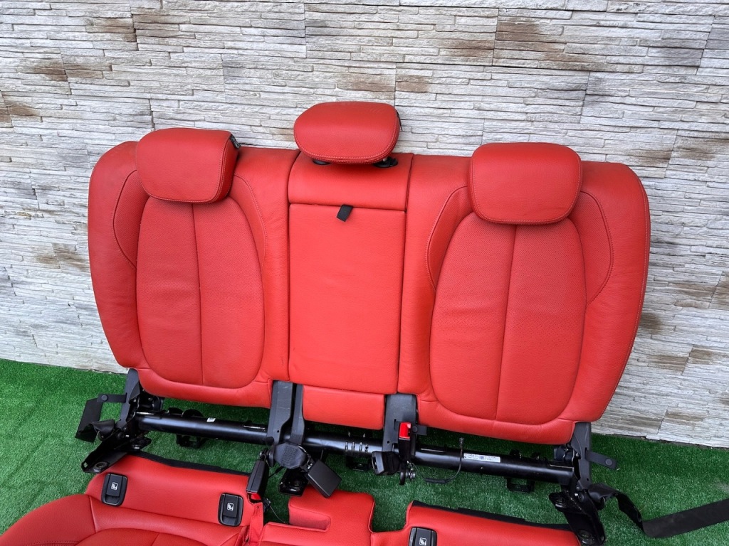 фото №15, Сидіння обшивки заднє сидіння спинка салон середина bmw x2 f39 magmarot