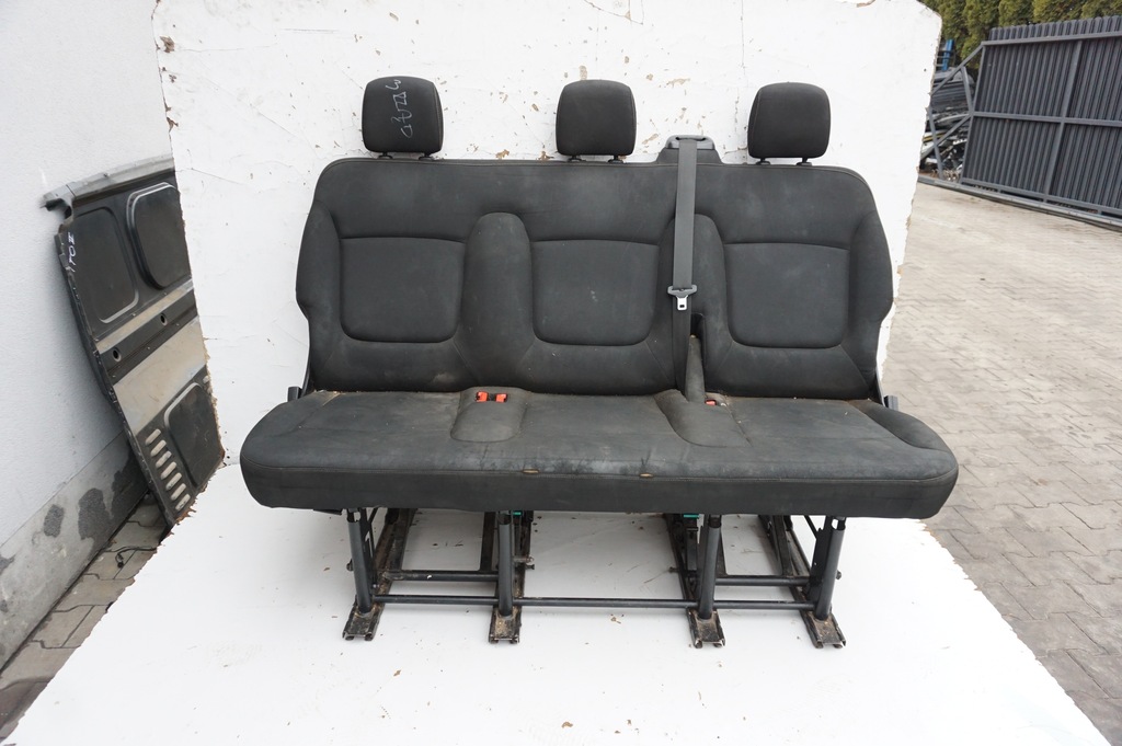 фото №1, Заднее сиденье сиденья лавка 3 ряд renault trafic 3 iii