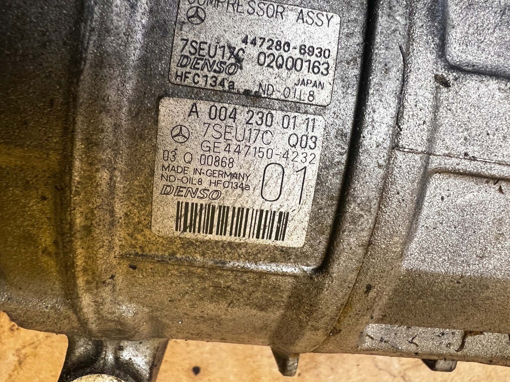 фото №9, Компрессор компрессор кондиционера mercedes gl x166 4.7 v8