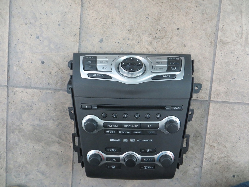 фото №1, Murano z51 панель обдув радио navi