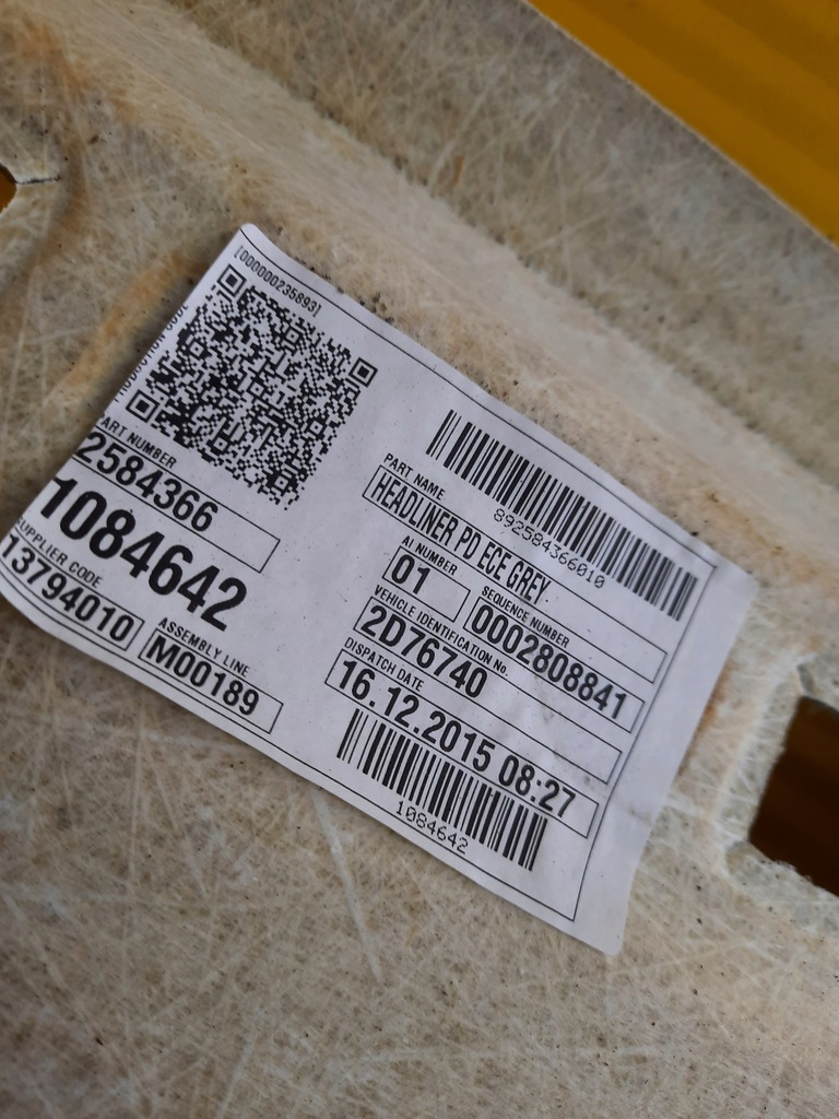 фото №10, Mini clubman f54 kombi стеля 2584366