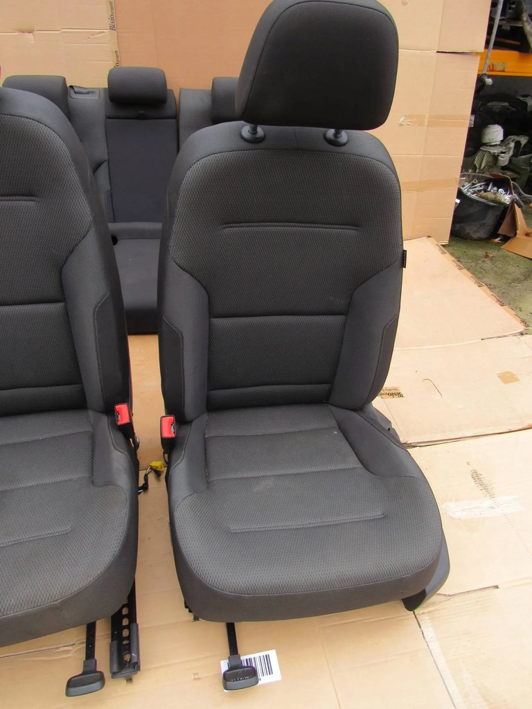 фото №5, Volkswagen golf 7 vii оббивка сидіння сидіння передні заднє сидіння обшивки