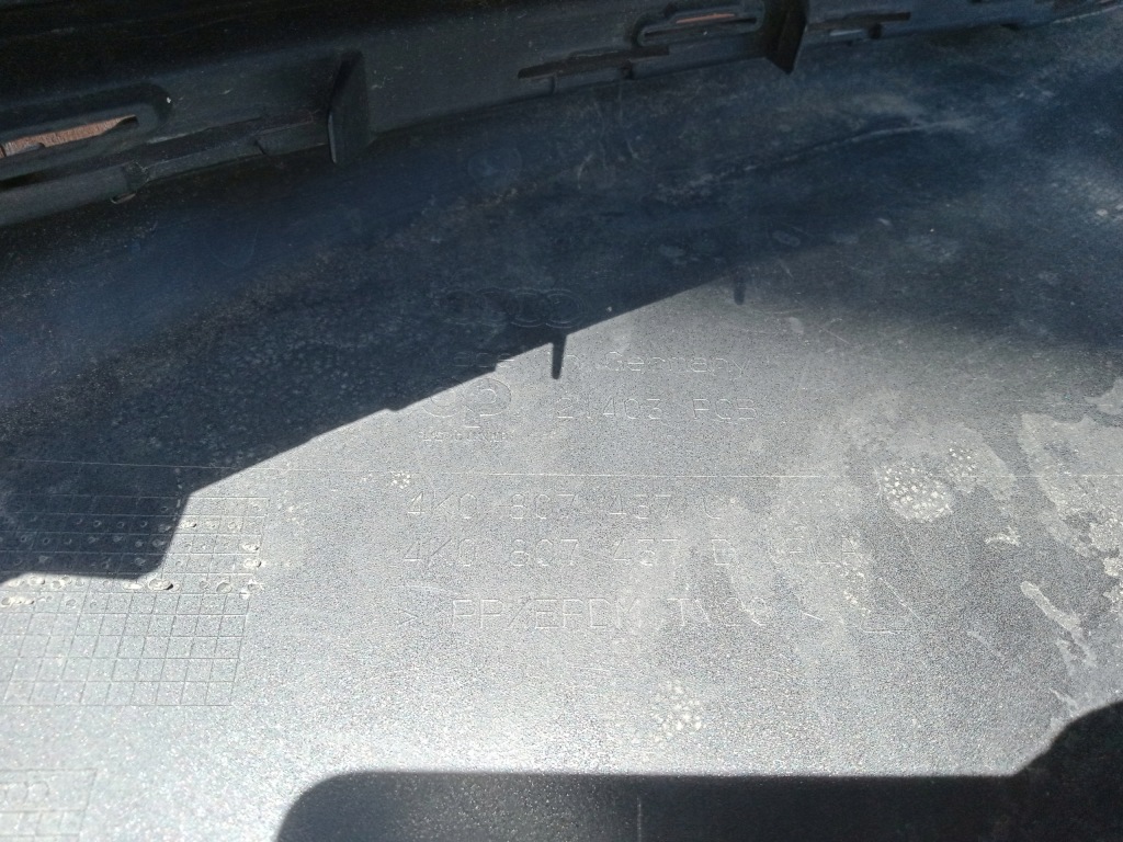 фото №11, Audi a6 s6 c8 4k0 s-line 18- бампер передній 4k0807437c 4k0807437d - повний