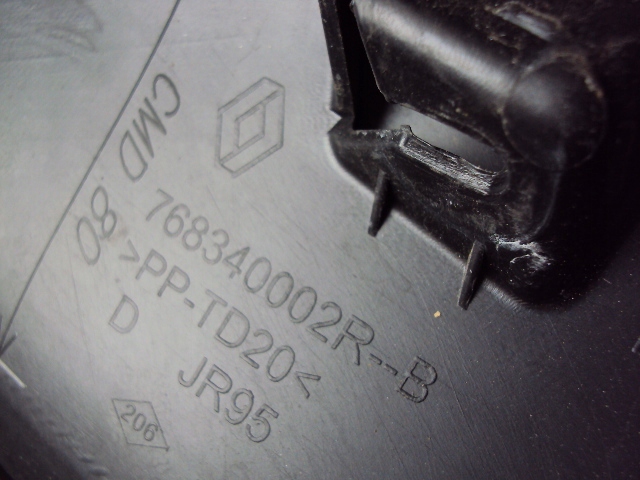 фото №6, Молдинг захист стійка правого scenic iii 2009-2013