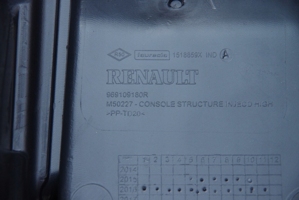 фото №8, Туннель подлокотник megane iv 969109180r кожа