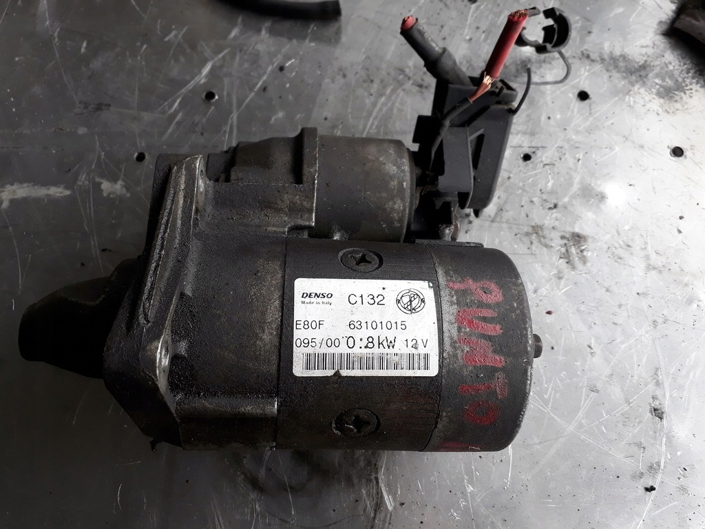 фото №1, Стартер 63101015 fiat punto