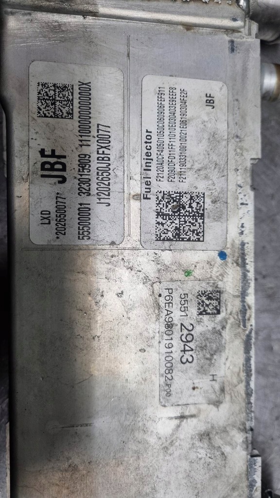 фото №5, Радіатор інтеркулер astra k 1.5 5551 jbd jbf