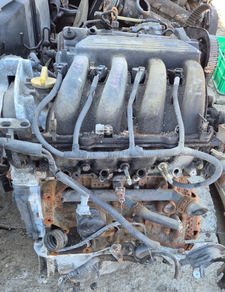 фото №1, Двигун renault laguna 2 ii 1.6 16v