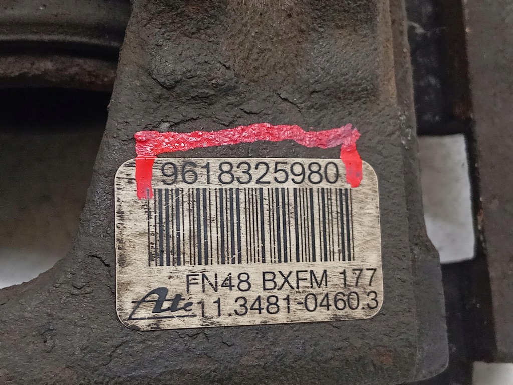 фото №6, Супорт правий перед peugeot 306 1.8 16v