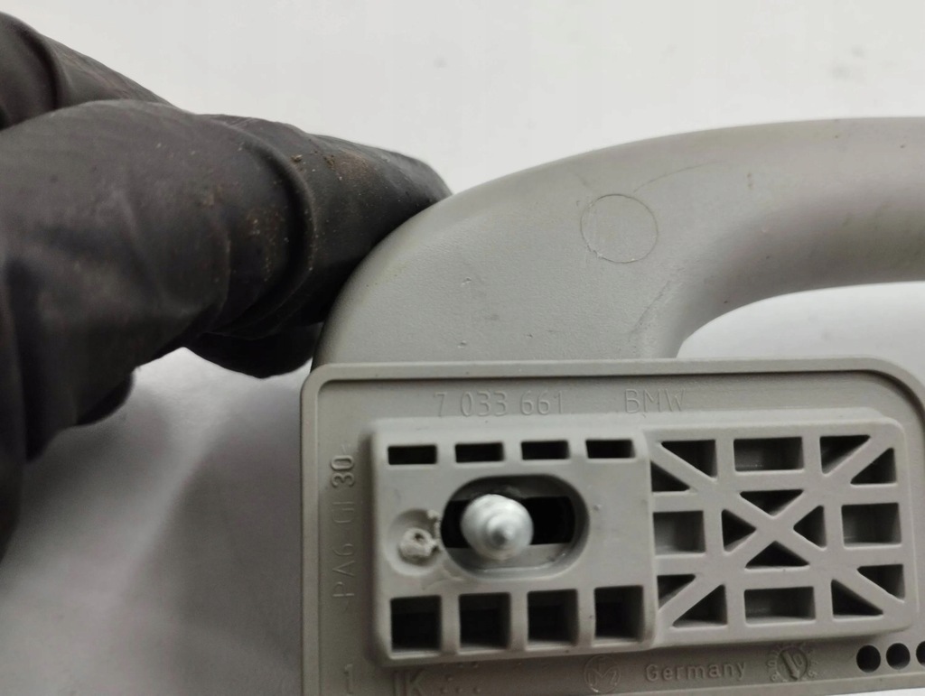 фото №9, Bmw 5 e60 e61 2005 комплект кронштейн / ручка стельова передня