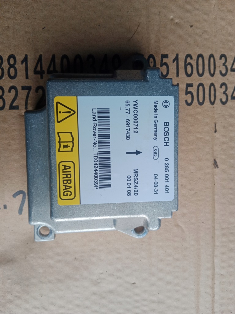 фото №1, Модуль датчик подушка безопасности range rover l322 0285001401