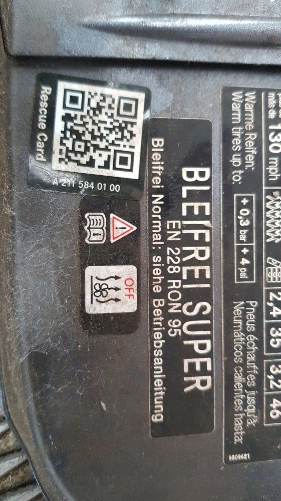 фото №9, Mercedes w211 кришка заливної пального 368