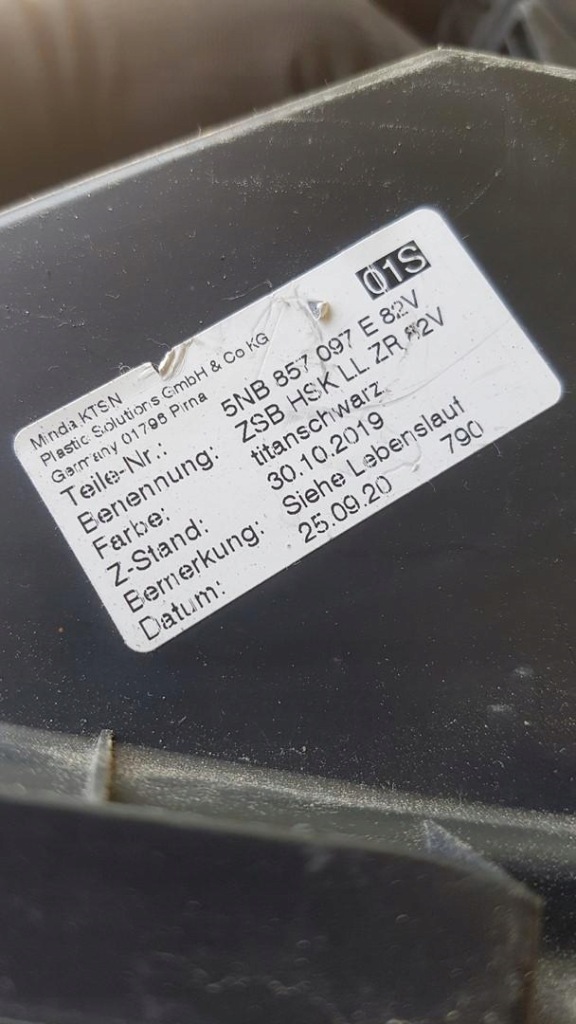 фото №6, Бардачок пасажира vw tiguan ii 5nb857097