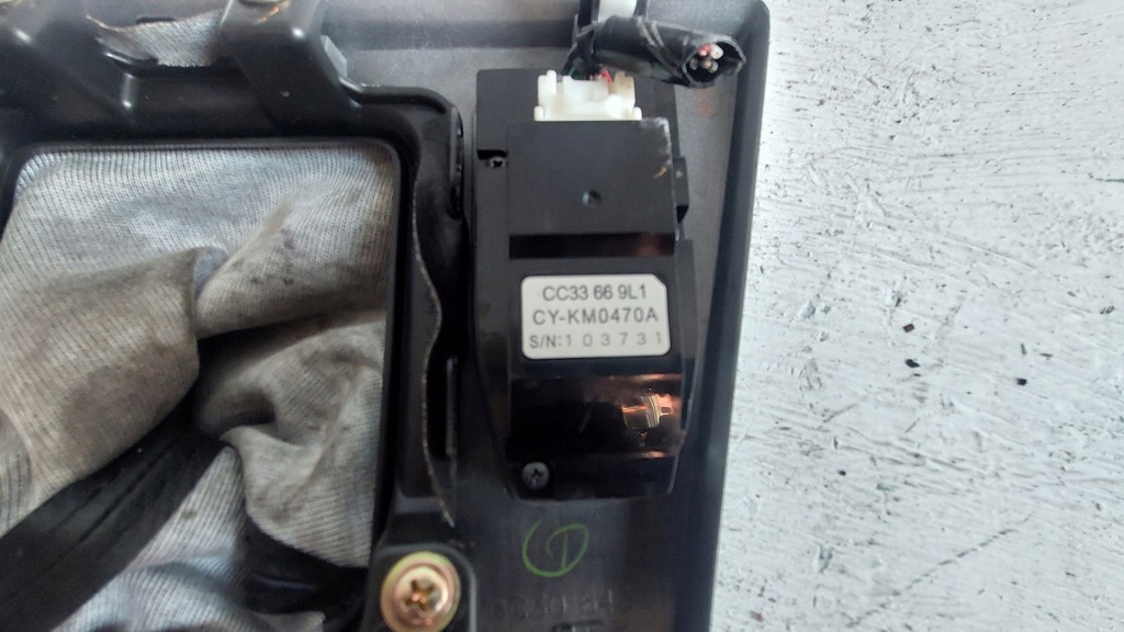 фото №7, Mazda 5 - панель керування pilot радіо навігації + рамка / cc33669l1