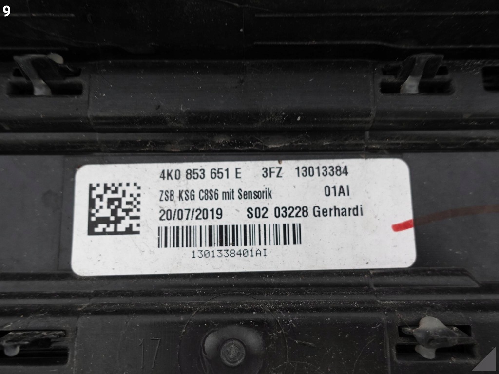 фото №10, Audi s6 c8 4k0 18- решітка радіатора решітка радіатора чорний acc/pdc