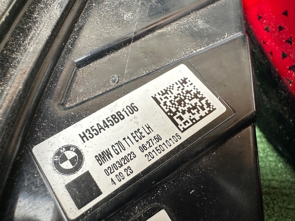 фото №5, Крышка багажника бампер задняя задняя лампы задние bmw 7 g70 m набор 416