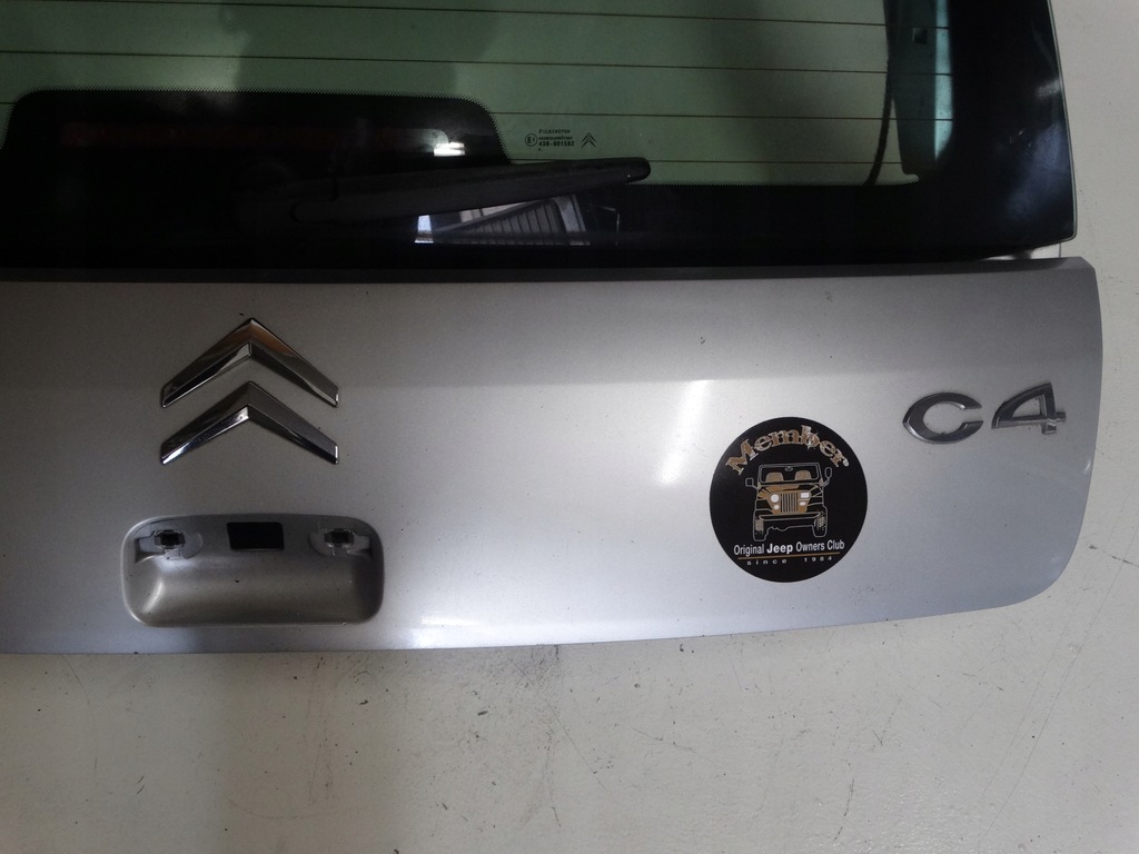 фото №7, Крышка багажника задняя багажника citroen c4 coupe 3 дверь